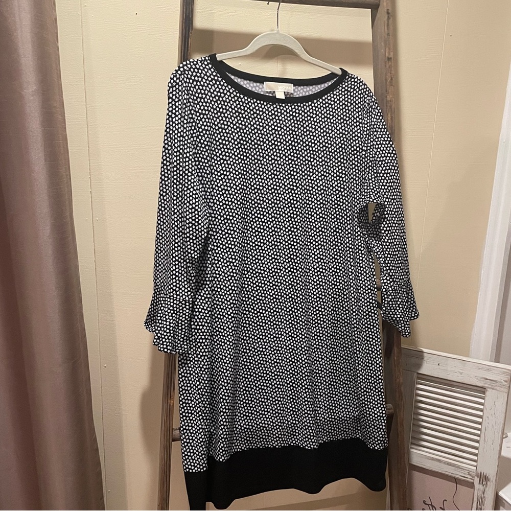 Michael Kors black and white dress